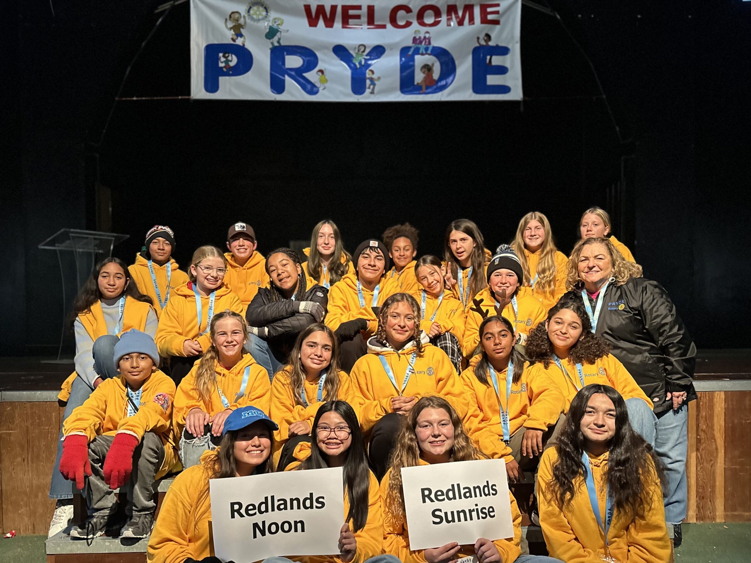 Redlands Noon and Redlands Sunrise PRYDE 2024 Picture